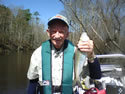 Spencer Hayes with a Shad on the Nottoway River